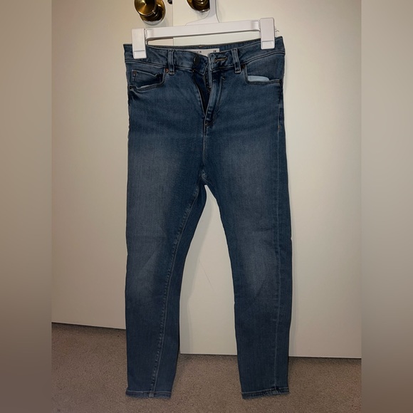 W26 L26 ASOS Petite Ridley High Waisted skinny jeans! - Picture 1 of 4